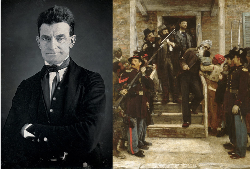 DavidWSWSarts's tweet photo. John Brown (1800) – Debs: “The bravest most self-sacrificing soul in American history was hanged December 2, 1859. With every drop of his honest blood he hated slavery. In his early manhood he resolved to lay his life on Freedom’s altar in wiping out that insufferable affliction” https://t.co/u9AvNxFPJk