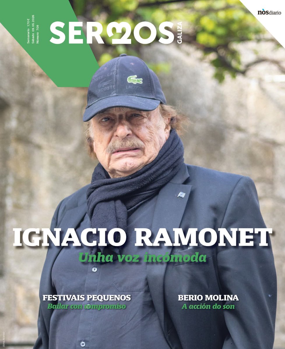 MObelleiro's tweet photo. Hoxe nos quioscos, e até o luns, a entrevista que lle fixen a @IRamonet (con interesantes reflexións) para @NosDiario aproveitando o tempo partillado con motivos dos actos públicos organizados por @agabohc sobre o imperialismo e a soberanía dos pobos. https://t.co/6MGLJlhcQk
