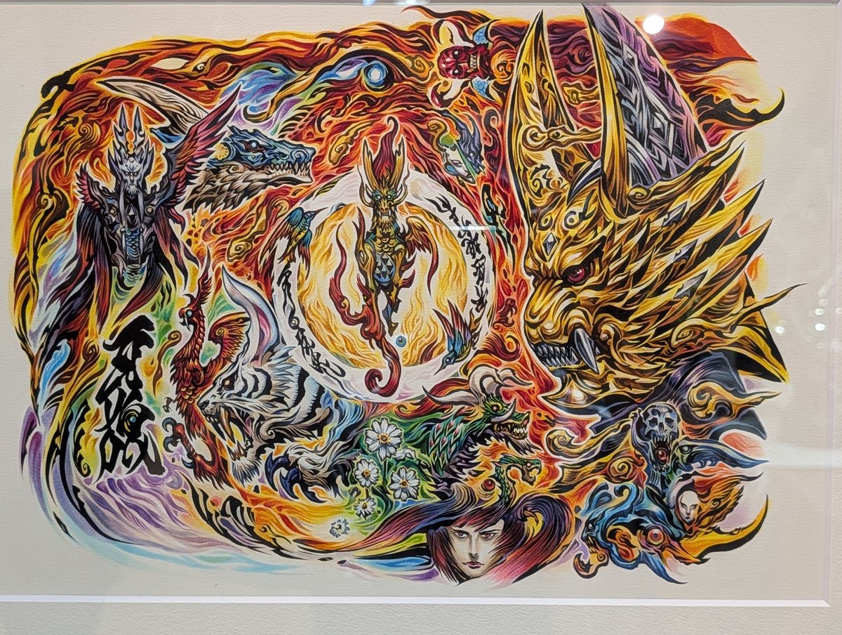 雨宮慶太監督原画展と牙狼展行ってきました 関西での開催待ち望み過ぎ