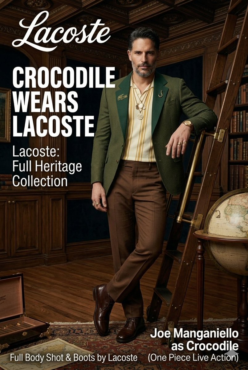 🪝Crocodile wears Lacoste 🐊 🏴‍☠️