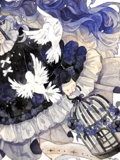 ジスター展に出展していた複製画が届きました~! パネル細部まで発色がすごく綺麗