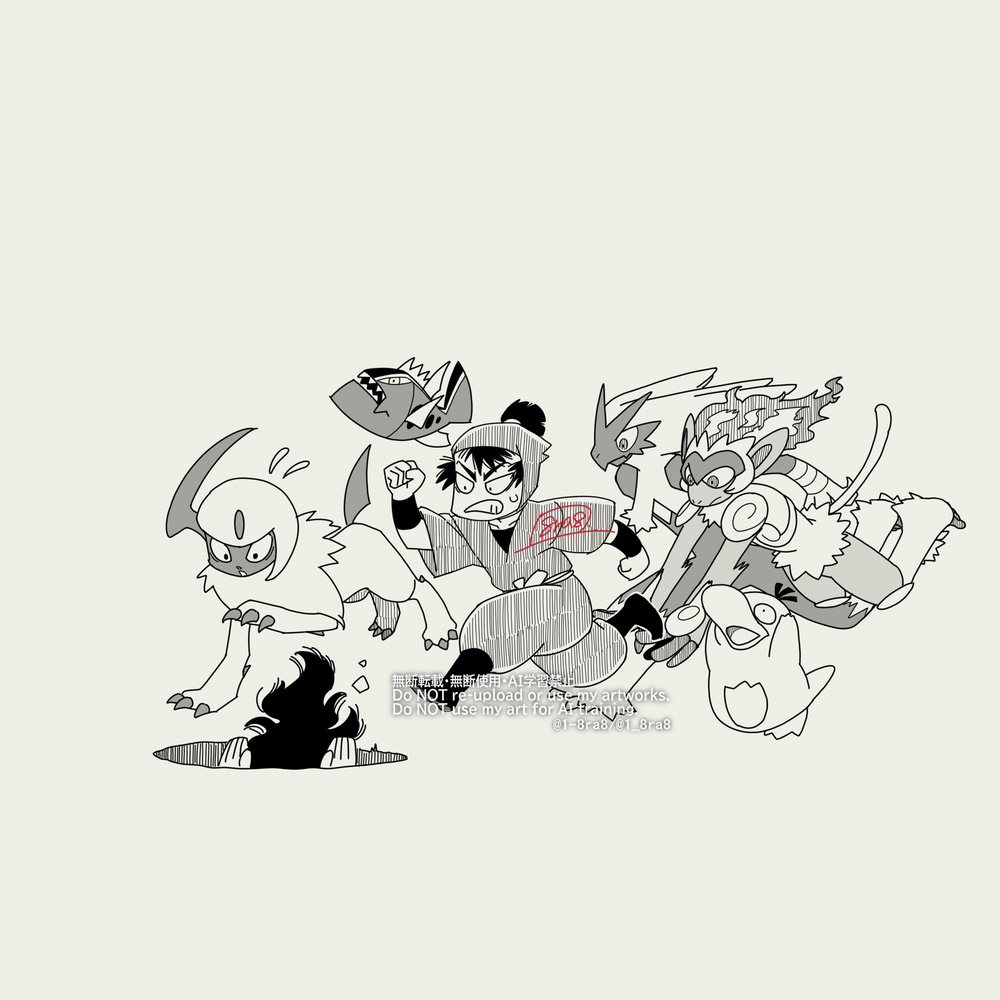 【rkrn×pkmnパロディ】6は。(伊の選考理由はレジェアルをやるとよく分かります) 