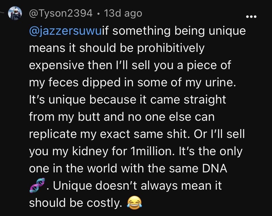 OmegaAtrocity's tweet photo. Sometimes I wonder why I read comments on things and then every once in a while I end up laughing hysterically at 7:45 am and remember https://t.co/Zl2urDDgtz