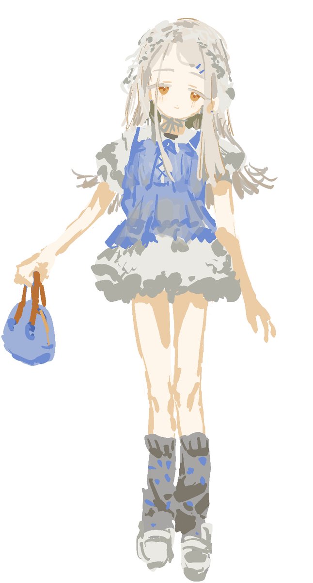 Utsusemi_1024's tweet photo. みなさんみたいにかわいい服をデザインして篠澤さんに着させたかったんだけど、全然わからない………… https://t.co/UKaegGrwb0