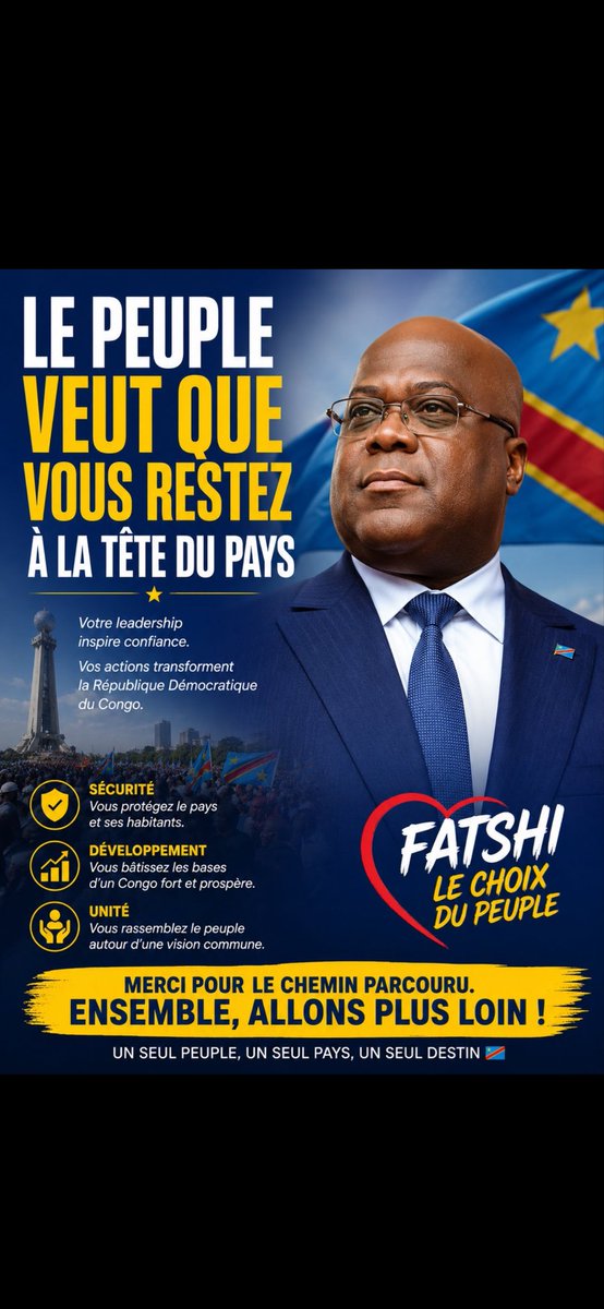 BENITA TSHISEKEDI ÉTAT DE DROIT ❤️💛💙 tweet media