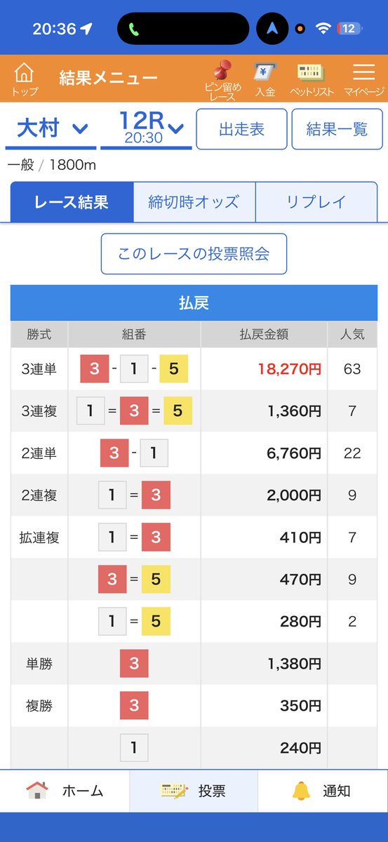 boat_momo_s2's tweet photo. ラスト万舟❗️

3-1-5
182.7倍的中🎯🎯

購読者様おめでとうございます🎉 https://t.co/X8fCp2KQpz