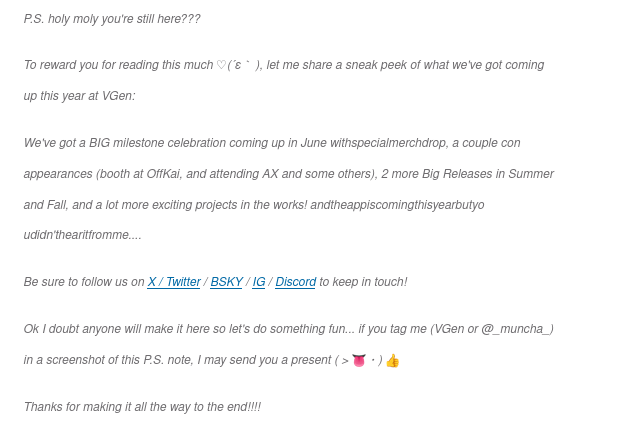 akuroujin's tweet photo. Thanks @_VGen_ for being an amazing service, found your little message https://t.co/wjBxePpYpe