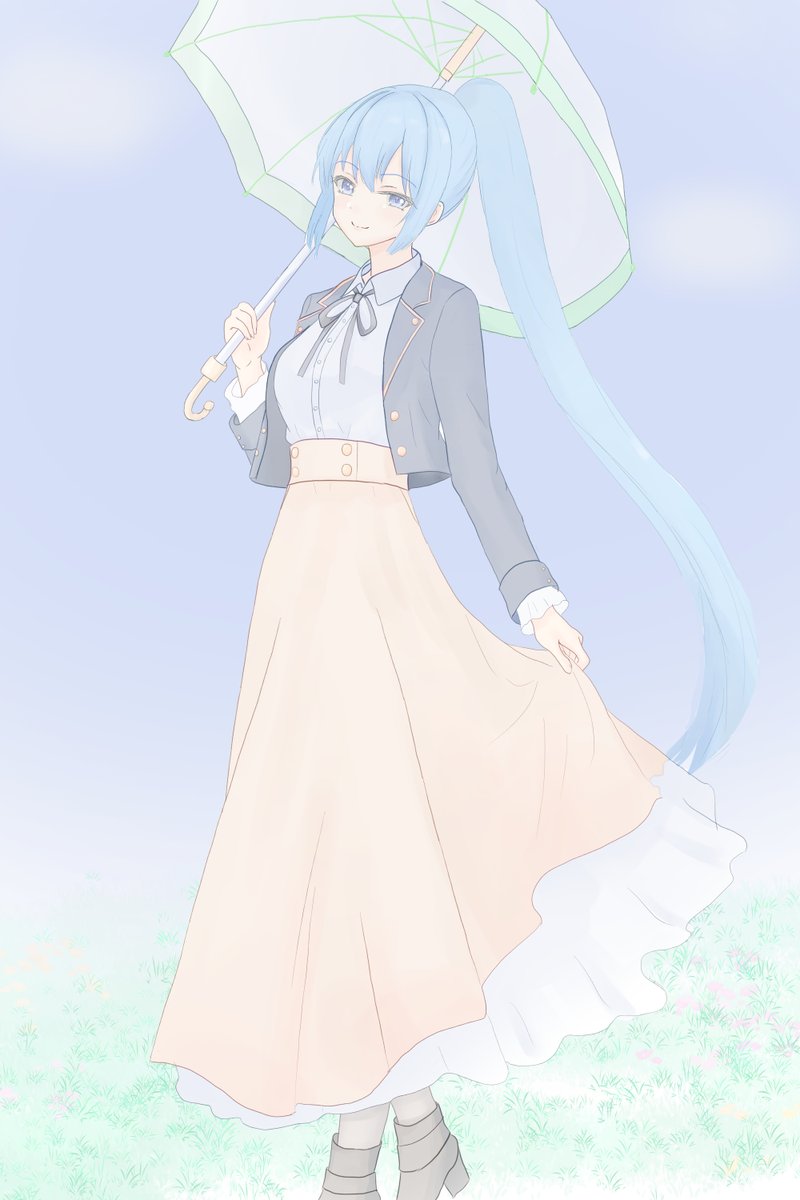 私服カールスルーエさん
#ミストレ　#ミストレイラスト