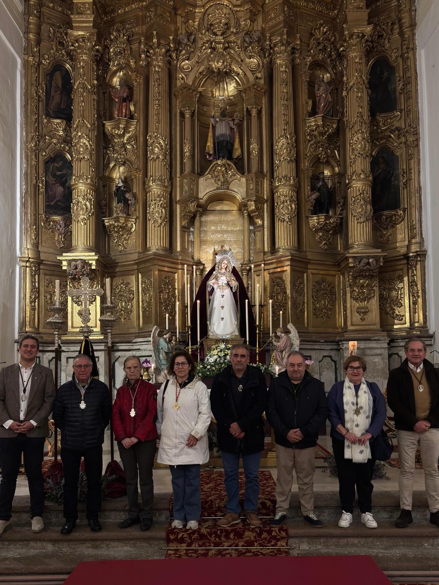 virgenpiedad's tweet photo. 🟫 Relaciones | Agradecemos la asistencia al segundo día del Solemne Triduo a Ntra. Sra. de los Ángeles de @VCruzPalencia, @CPSS_Palencia, Jesús Nazareno, @HSCM_Palencia y @HSentencia. https://t.co/k1fptAZoR2