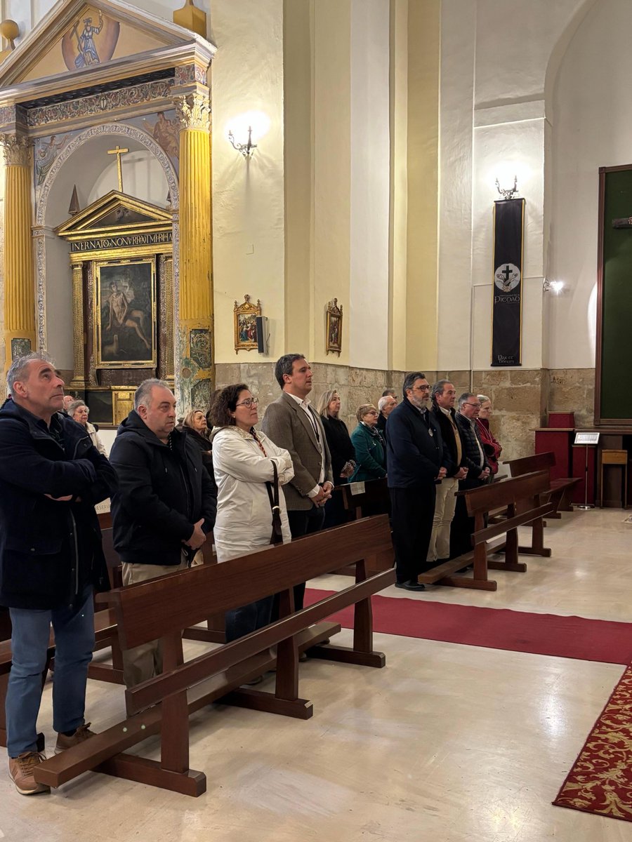 virgenpiedad's tweet photo. 🟫 Relaciones | Agradecemos la asistencia al segundo día del Solemne Triduo a Ntra. Sra. de los Ángeles de @VCruzPalencia, @CPSS_Palencia, Jesús Nazareno, @HSCM_Palencia y @HSentencia. https://t.co/k1fptAZoR2