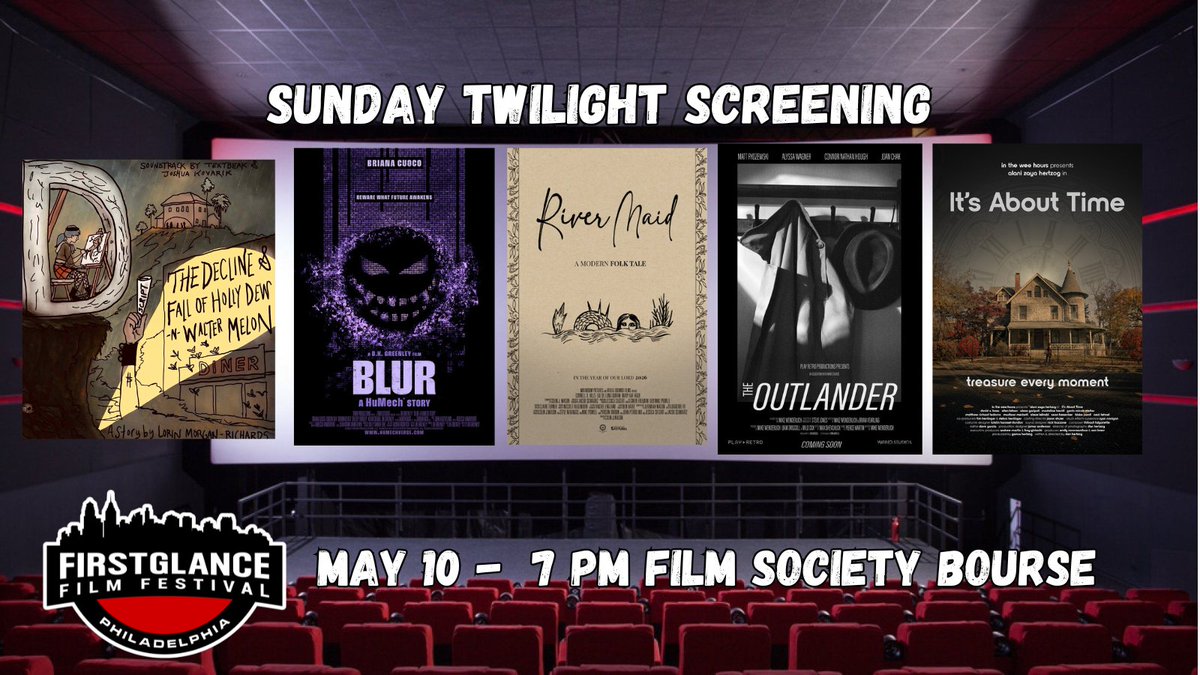 FirstGlanceFilm's tweet photo. Tomorrow 
29th @FirstGlanceFilm #FilmFestival Philadelphia 
Film Society Bourse
Bring Mom to a Movie-Promo Code MOTHERSDAY 
2nd ticket half price- ONLY SUNDAY
Matinee 2p
Afternoon 4:30p
Twilight 7p
Closing 8:30p
https://t.co/KONe1EprCj
#SupportIndieFilm #filmmaking #fgpa29 https://t.co/YUTj7MobTH