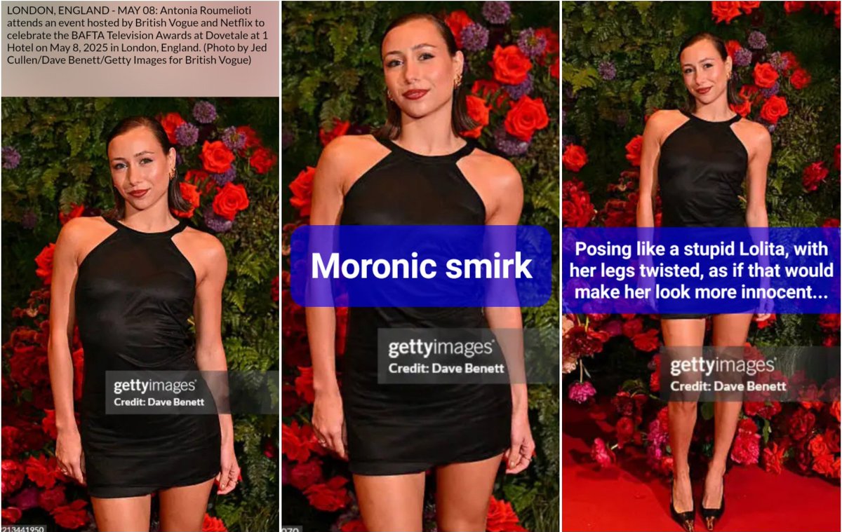 LukeyNewtsVibes's tweet photo. Hello hello!
Does anyone celebrated the 1st anniversary of #LukeNewton & his leech #antoniaroumelioti🥬outing at Vogue Netflix pre party for BAFTAs 2025?!?😆 The audacity he had to make her pose alone, like a star...
#HesDumb #ShesAFameSeeker #ShesNOTthatInnocent #NotClassy https://t.co/u06cAWVqeC
