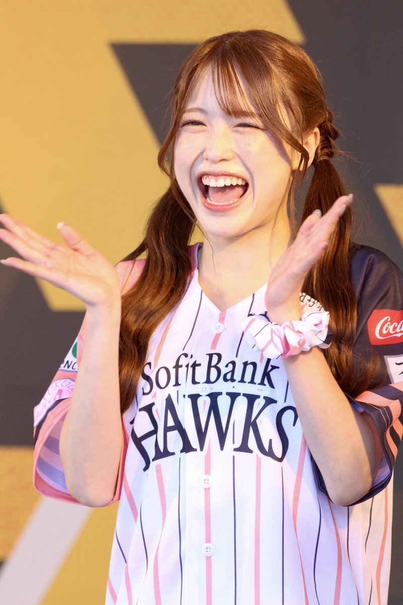 言うまでもなく、、、🤦‍♀️💓
 
#sbhawks 
#hawkshoneys 
#SHOKO
