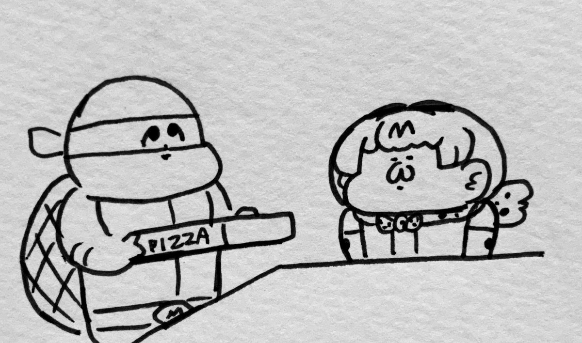 ピザとサーバルちゃん 