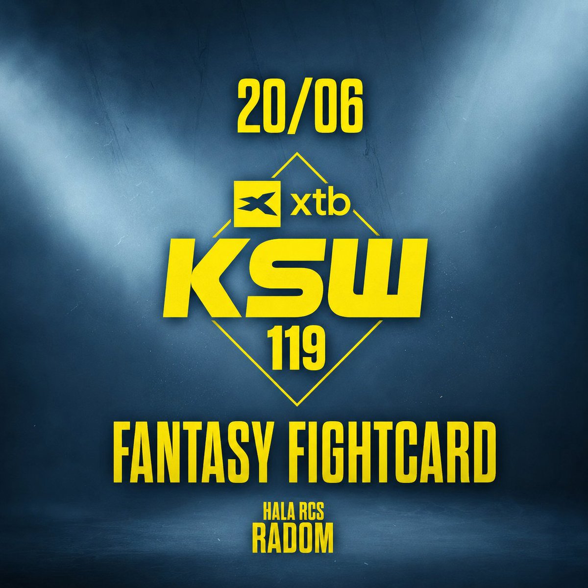 FightAlert_'s tweet photo. KSW 119 RADOM - FANTASY FIGHTCARD
#KSW119
Zapraszam do zapoznania się ⤵️⤵️⤵️
@KSW_MMA @adrians_mma @kaczmarczykmma @wlodarczykmma @d_janikowski @SoldaevMMA @ar_ostaszewski @ArtnoxArtur https://t.co/wXmmwlifoX