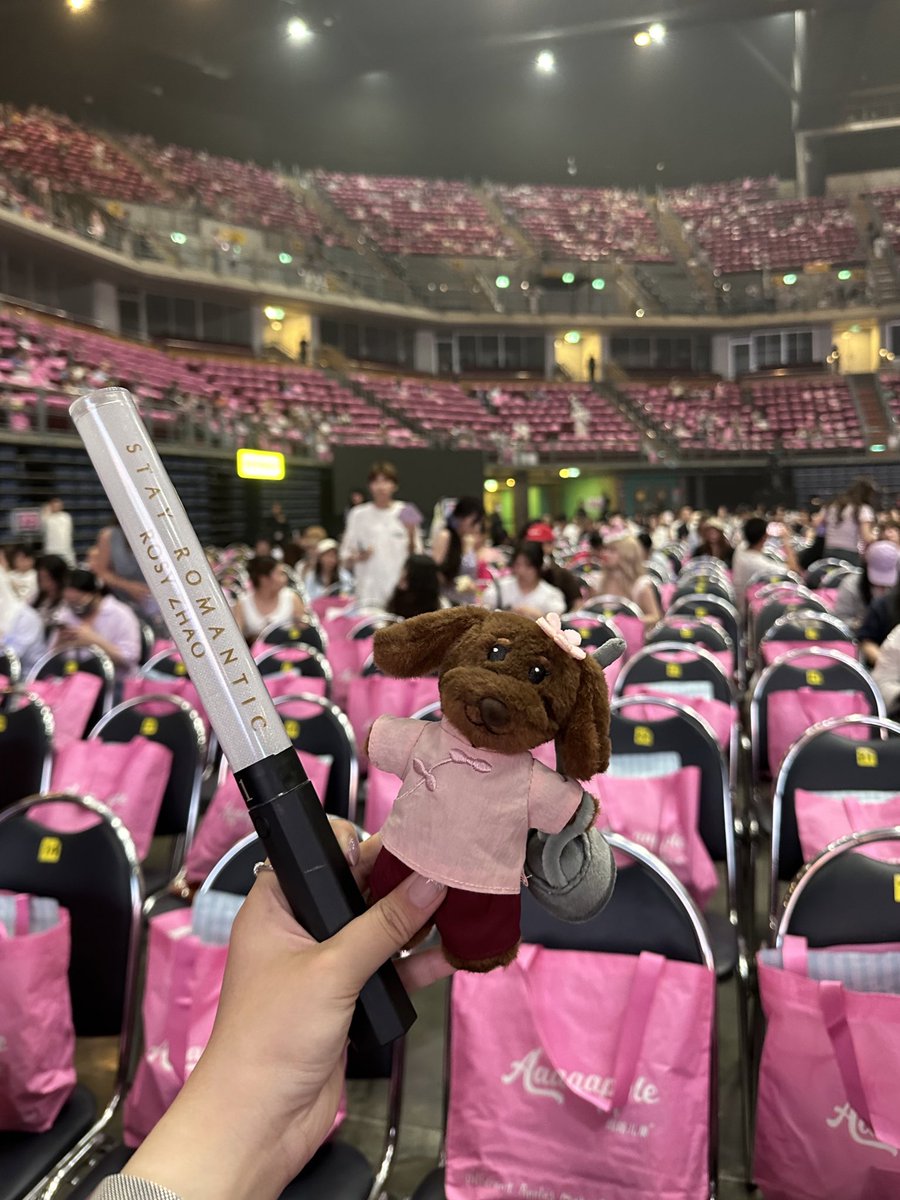 youniebear's tweet photo. also lusi gave all of us a rosydoedian toy keychain plus a 5A goodie bag each 🥺🥺🥺 

apparently these were specially prepared and paid for by her i will CRY 

ROSY ZHAO STAY ROMANTIC
#ZhaoLusiStayRomanticInBKK
#จ้าวลู่ซือ​ #ZhaoLusi https://t.co/uLuFbRkqok