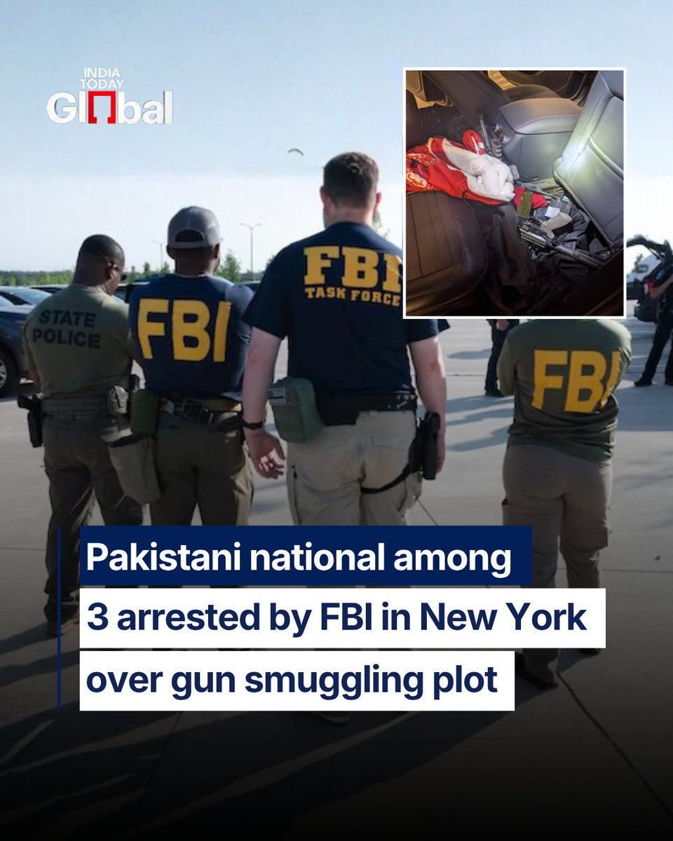 A Pakistani national was among three men arrested by the FBI in New ...