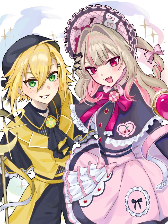 co__chi9n's tweet photo. ⋆✦最強の2人🪄⌒✧︎*。

#りりむとおえかき #絵画コウ https://t.co/jggHyLkwP2