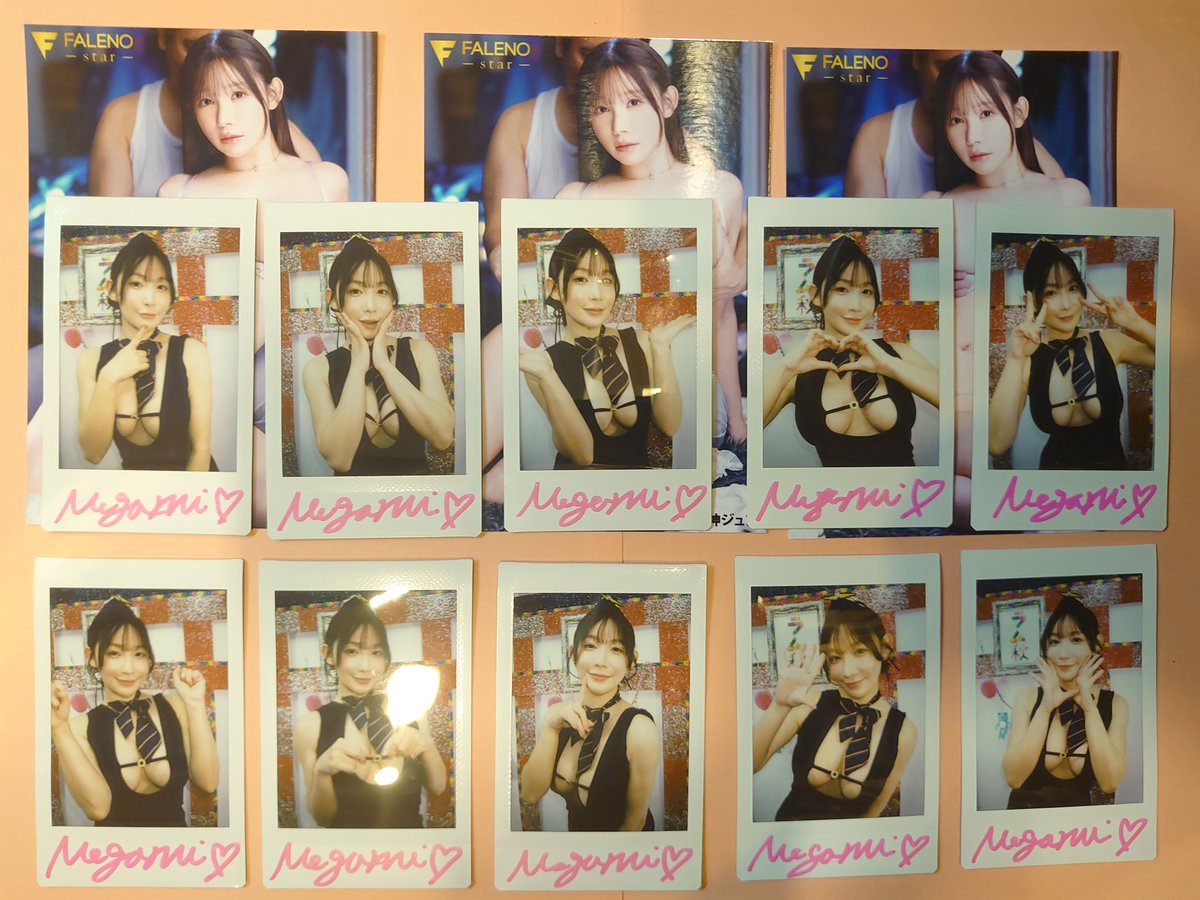 lammaki2F's tweet photo. #ラムタラ秋葉原店　🆕2F㊙情報🆕

本日開催されました #FALENO #女神ジュン さんのイベントへの多数のご参加、誠にありがとうございました❗️

イベントアフターセットとしてご出演作に

🌟L写真&amp;直筆サイン入りチェキ🌟

をお付けして販売致します！数量限定ですのでお早めにお買い求め下さい‼️ https://t.co/ksGLUxLRq9