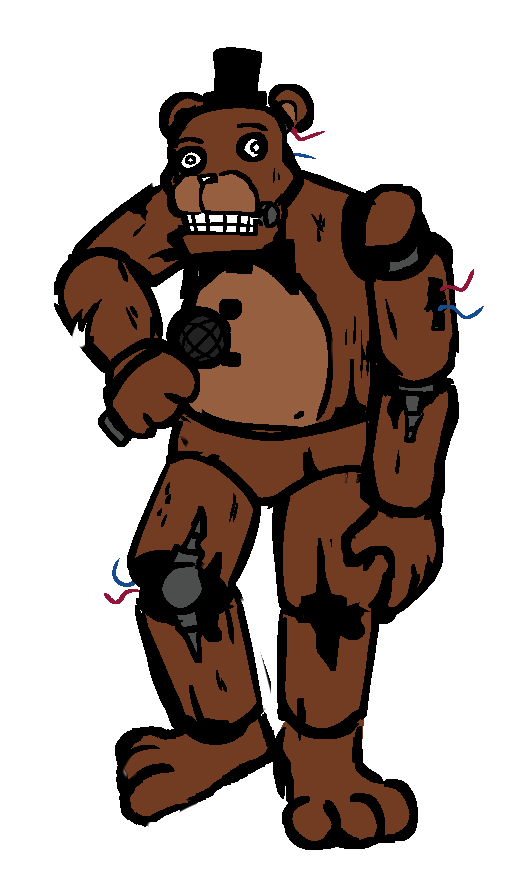 nanodude78's tweet photo. made me want to compare how we both draw withered freddy https://t.co/sVoTax601Y