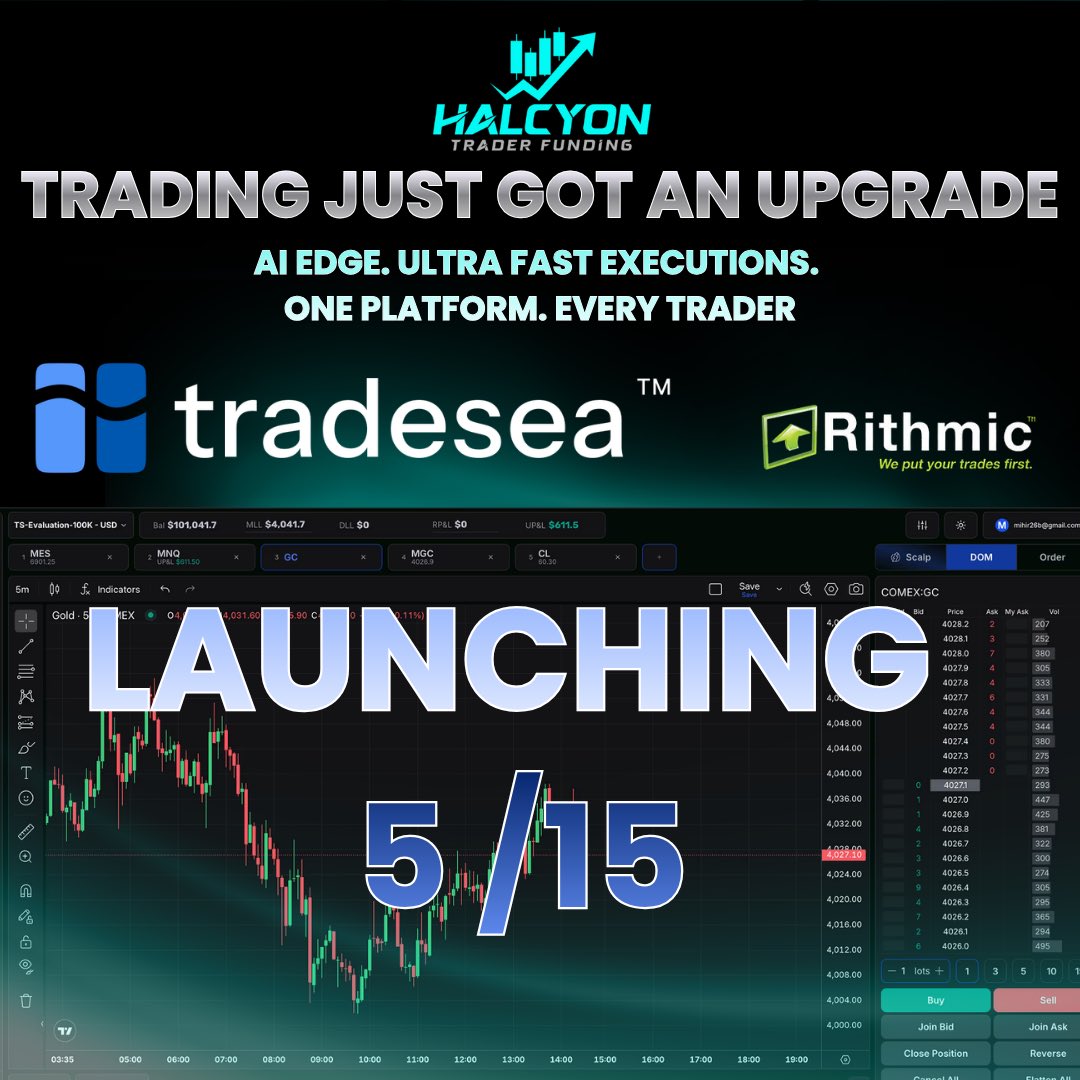 ForgetSun's tweet photo. For a while now, a FAQ has been “Does @HalcyonTrader1 have Tradesea?”

Have I got some GREAT news - the wait is almost over! https://t.co/5qyozDwYEZ