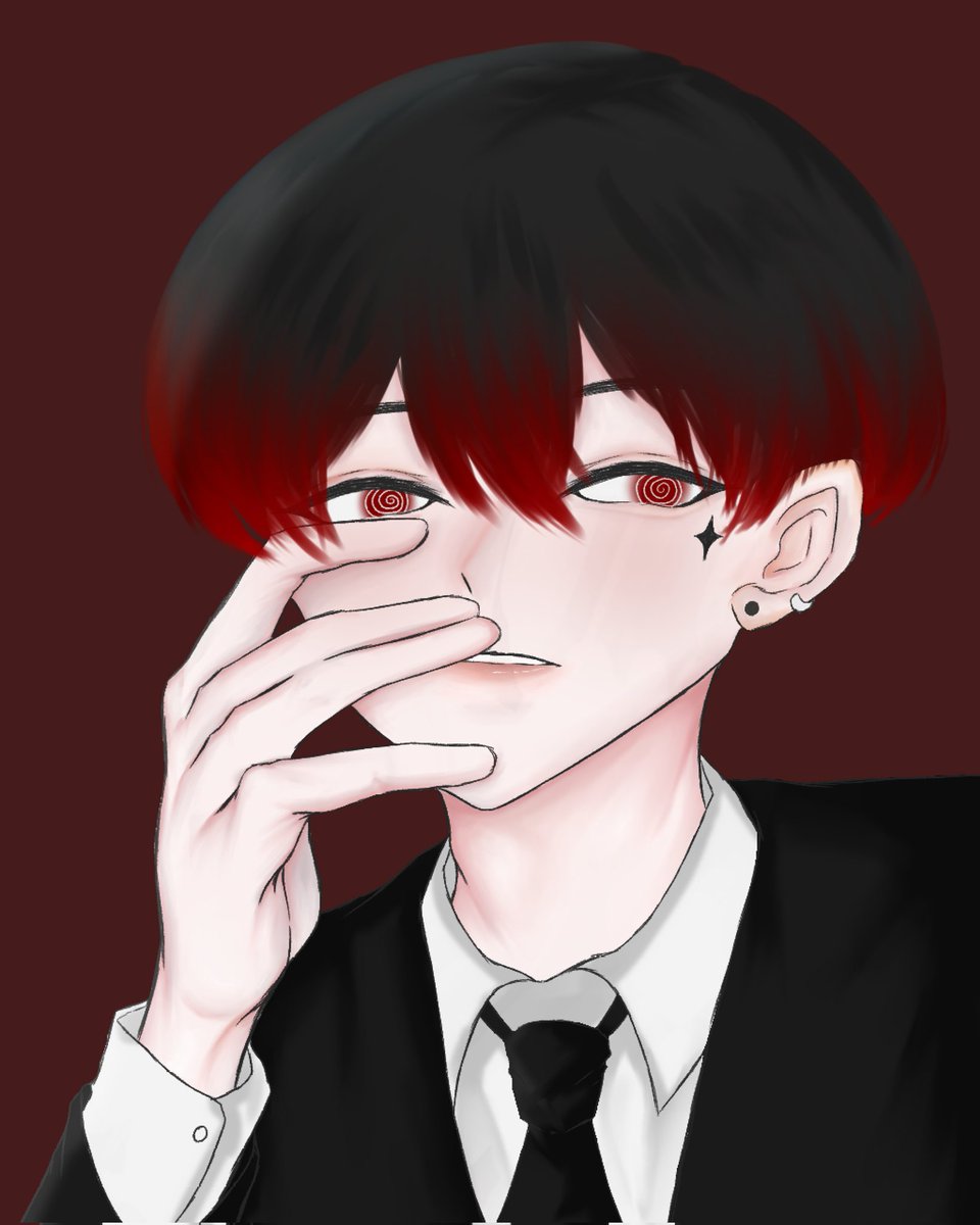 Retsu_Red's tweet photo. แค่นี้หล่อสู้คนอื่นพอจะมัดใจคุณได้มั้ยครับ
#ไอแดงอาร์ท #Retsu_Red #Vtuber #VtuberTH https://t.co/WAtgJ2p750