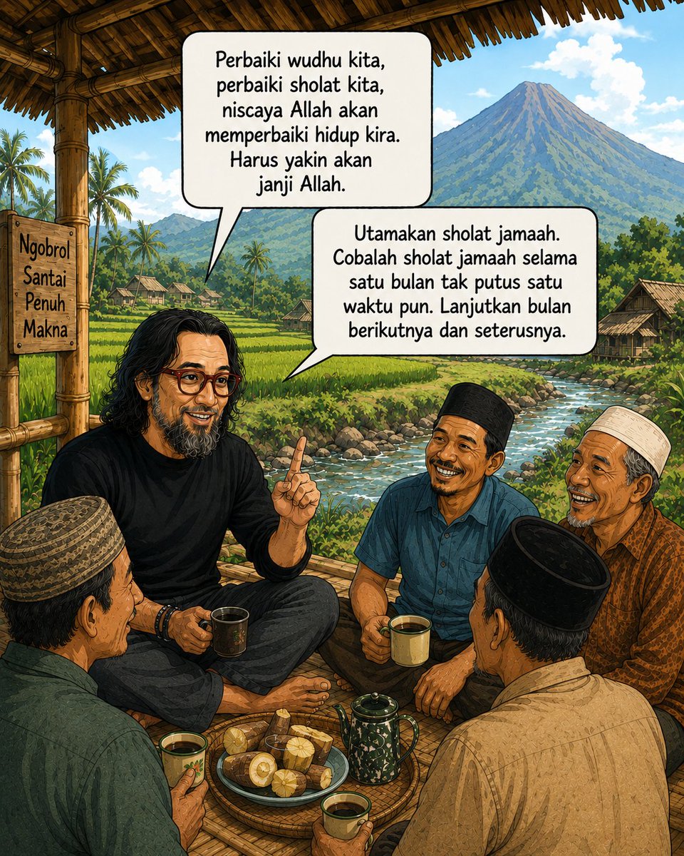 mihrabku's tweet photo. Perbaiki wudhu kita, perbaiki sholat kita, niscaya Allah akan memperbaiki hidup kita. Harus yakin akan janji Allah.

Utamakan sholat jamaah. Cobalah sholat jamaah selama satu bulan tak putus satu waktu pun. Lanjutkan bulan berikutnya dan seterusnya. https://t.co/SltATuv5vE