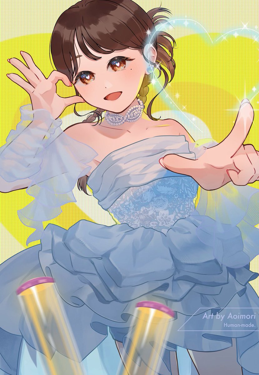aoimori_illust's tweet photo. ハートのファンサの詰め合わせ💛
#As_I_Am #石原夏織 https://t.co/mjmztliMVP