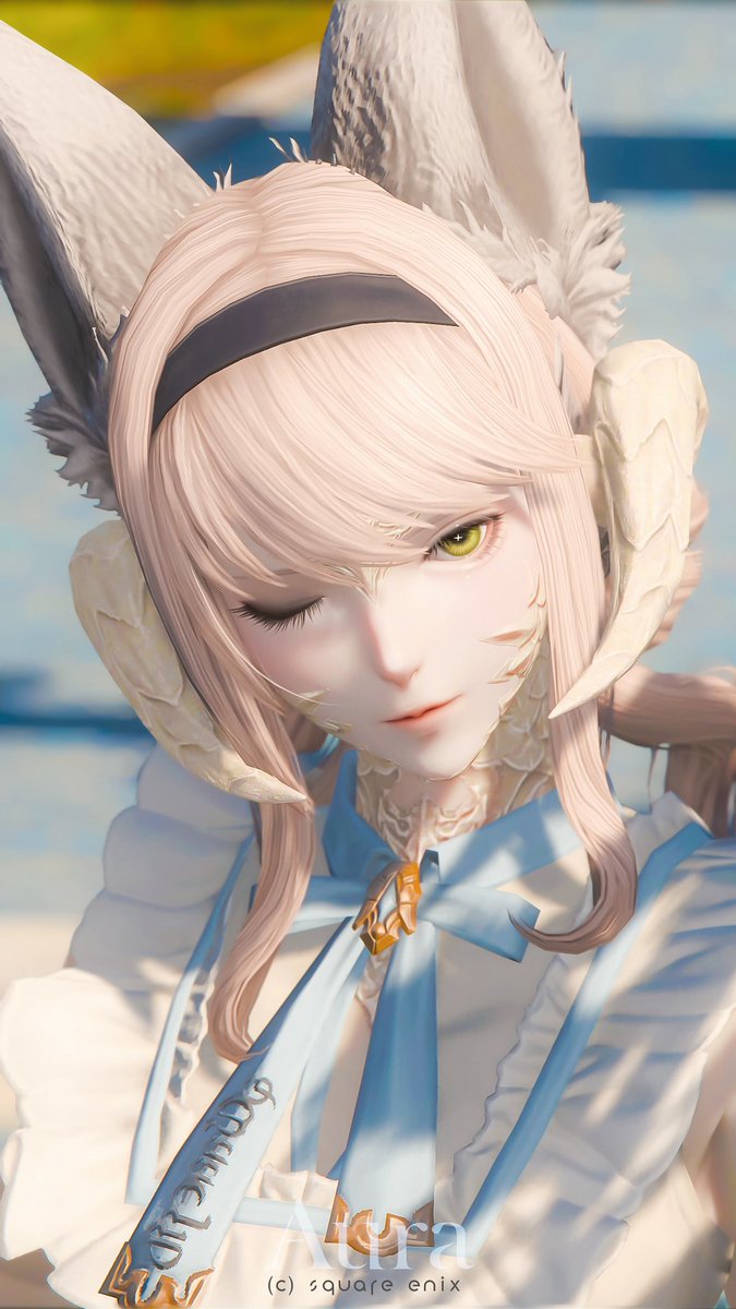 mlk_bon's tweet photo. 真顔ウインク、アンニュイでかわ〜
#ff14 #アウラ #前角倶楽部 https://t.co/DPNV6YyX49
