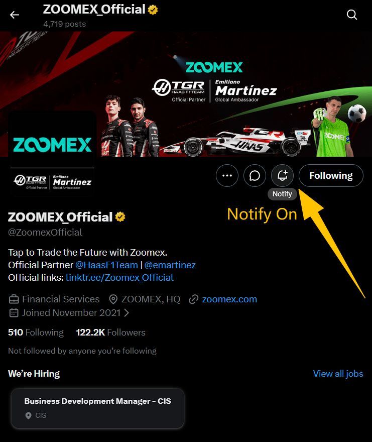 ZOOMEX_Official tweet media