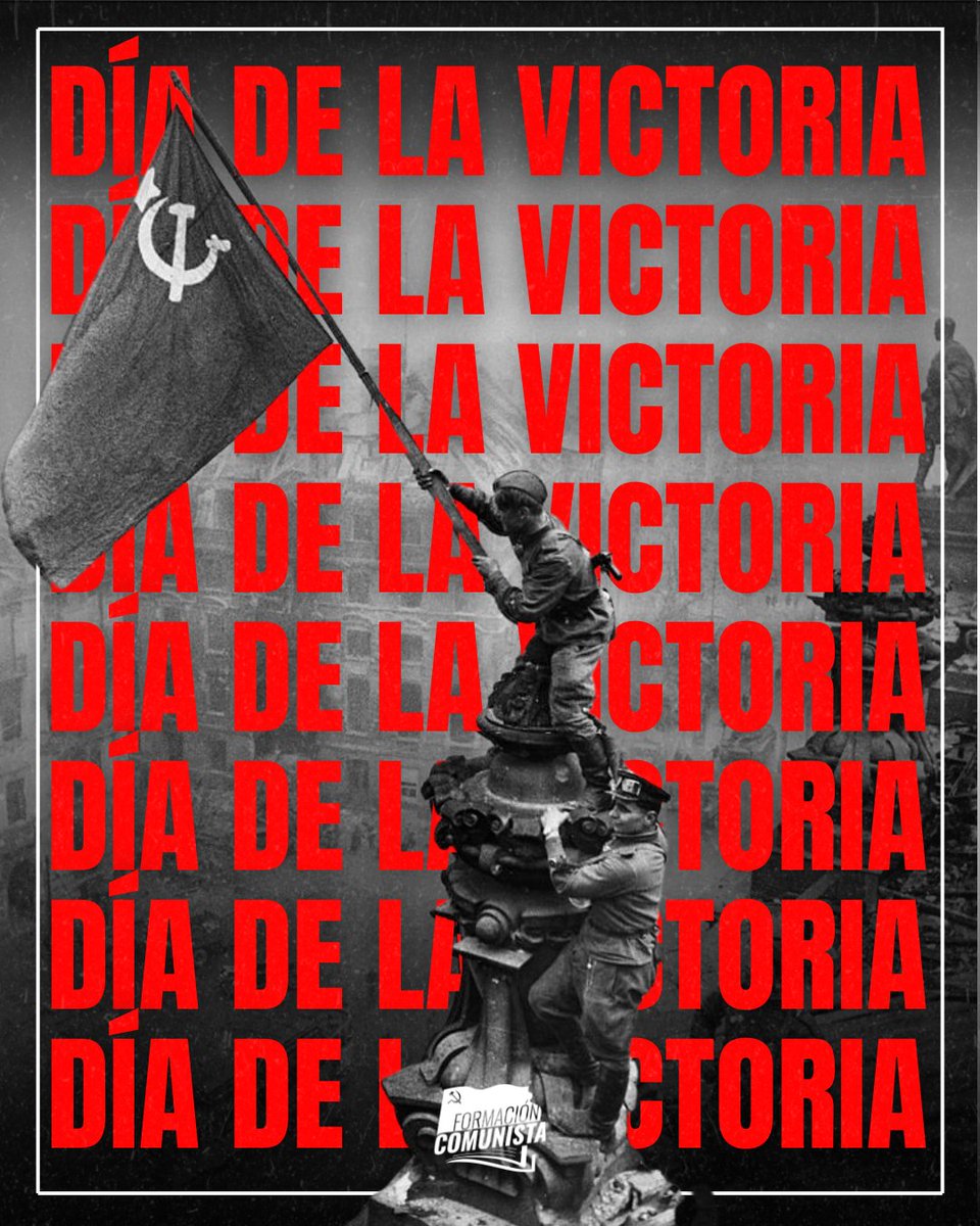 FormComunista's tweet photo. No es el día de Europa, es el dia de la Victoria.

Cuando se desplaza el foco hacia una idea más abstracta, se evita entrar en aspectos más concretos del conflicto: quién llevó el peso principal, qué decisiones marcaron el rumbo o qué consecuencias tuvo realmente. https://t.co/AvEXHCcVtO