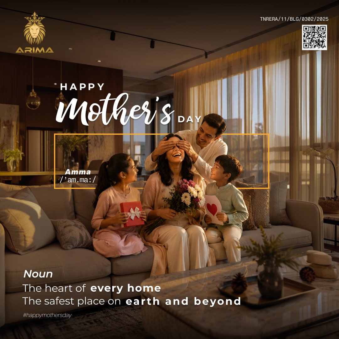 ArimaDevelopers's tweet photo. She turns every house into a home ���️
Be it their warm meals or warmer hearts, mothers are reasons home feels safe &amp; special.
#HappyMothersDay from #GlobusArima. https://t.co/oum9PwXkw2