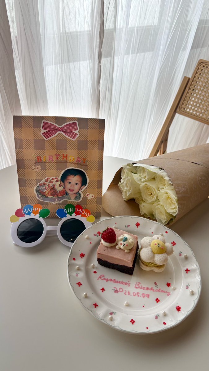 お誕生日おめでとう!!

大好きだよ💞