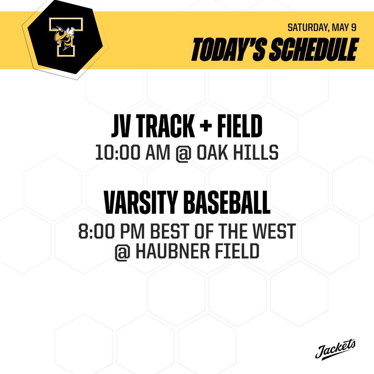 Taylor Yellowjackets Athletics tweet media