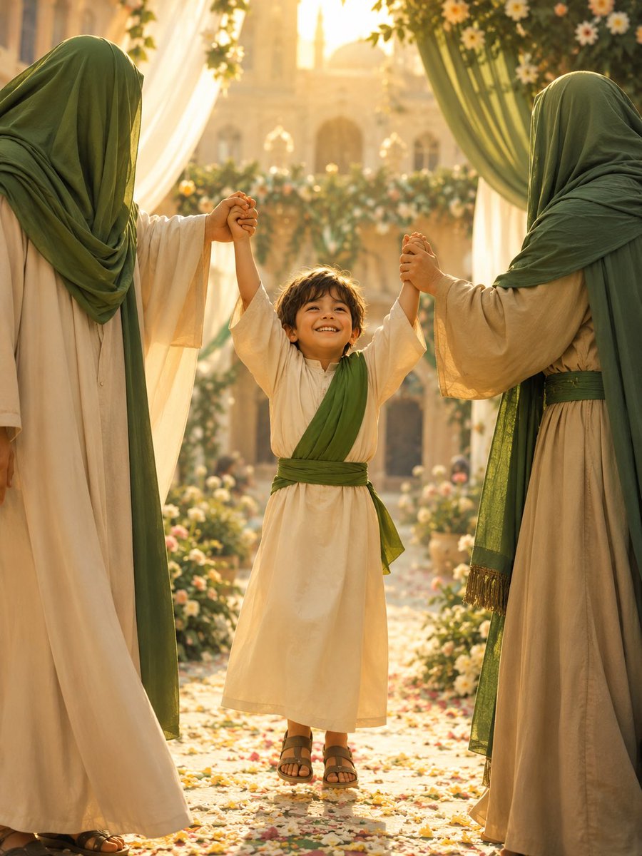 اِبتَسِمُوا فأنتُمْ عَلى دِين مُحَمَّدٍ وَوِلايَةٍ عَلِي