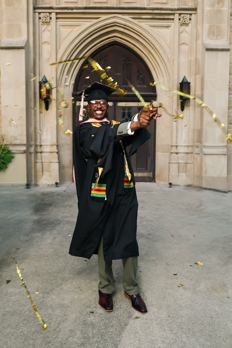 PatrickHigh8's tweet photo. Just 2 years ago, I walked across that stage and earned my B.S. in Psychological Sciences, BUT today I graduate with a Masters in Public Health Sciences from The Illustrious Xavier University of Louisiana! 

God is 🫶🏾 https://t.co/nY93zhXLHE