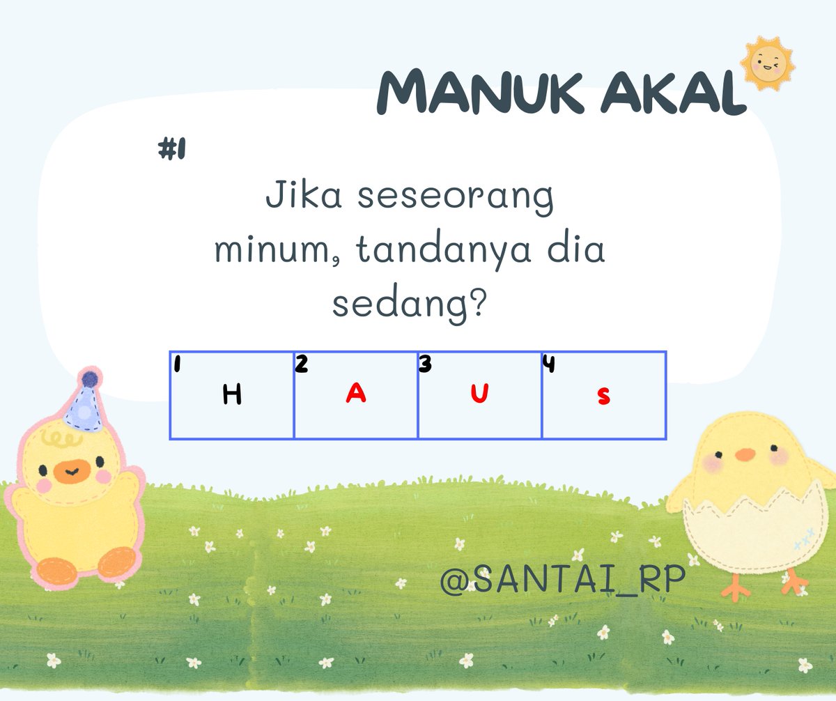 MAIN SANTAI tweet media