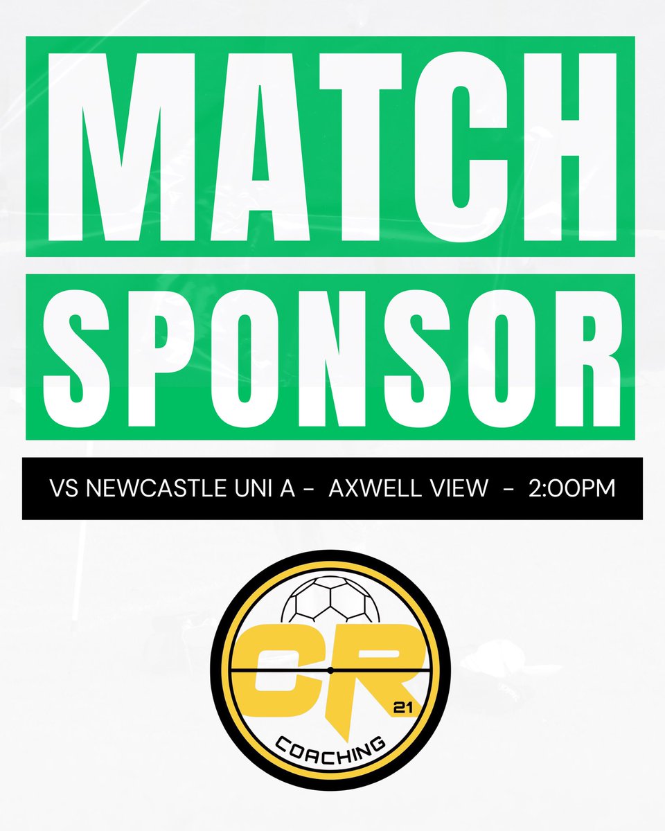 WinlatonFC's tweet photo. 𝐌𝐀𝐓𝐂𝐇 𝐒𝐏𝐎𝐍𝐒𝐎𝐑

Once again a massive thank you CR Coaching for sponsoring today’s game. Your support is much appreciated 💚

#WCFC 🟢⚪️⚫️ https://t.co/yBqZUGZE6Y