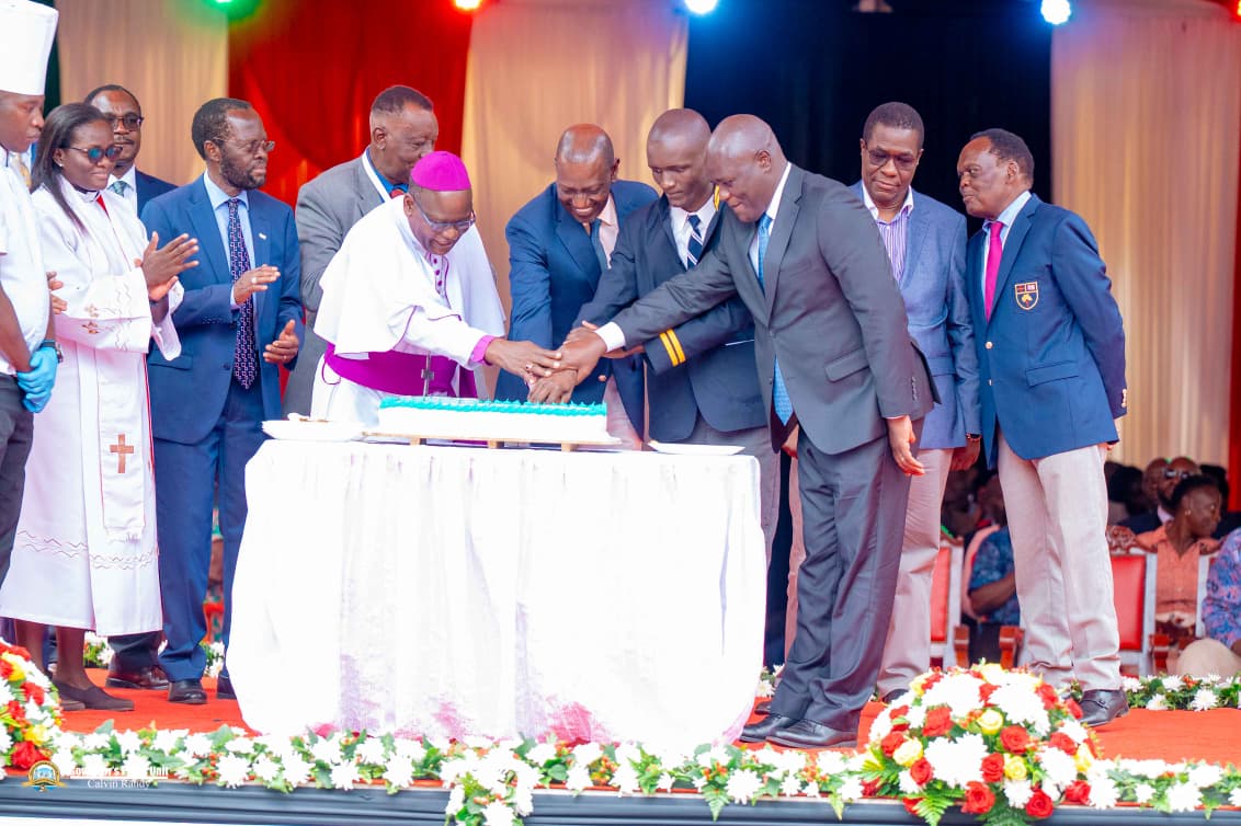 AnyangNyongo's tweet photo. Maseno School’s 120th anniversary today was a historic tribute to an institution whose legacy in education, leadership and nation-building remains profound. Maseno has shaped generations of Kenyans.

It was an honour to join H.E. President William Ruto, alumni, teachers, parents and students in celebrating this enduring heritage. For me, the occasion was also deeply personal, given my late father Canon Hesbon Nyong’o, my brothers Omondi Nyong’o and the late Prof. Aggrey Nyong’o all passed through and served this great institution.

As Kisumu County, we remain committed to supporting Maseno School through Maseno Municipality,  as a centre of education, innovation and sustainable growth.

“Perseverance Shall Win Through.” MASENO STRONG!