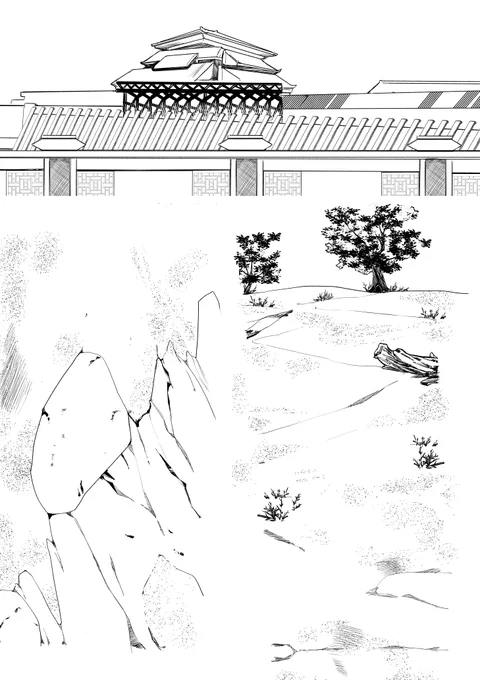 本日の成果(抜粋)ネクオペ新刊全体的に背景頑張ってます。あとBLじゃない。BLじゃない(二度目) 