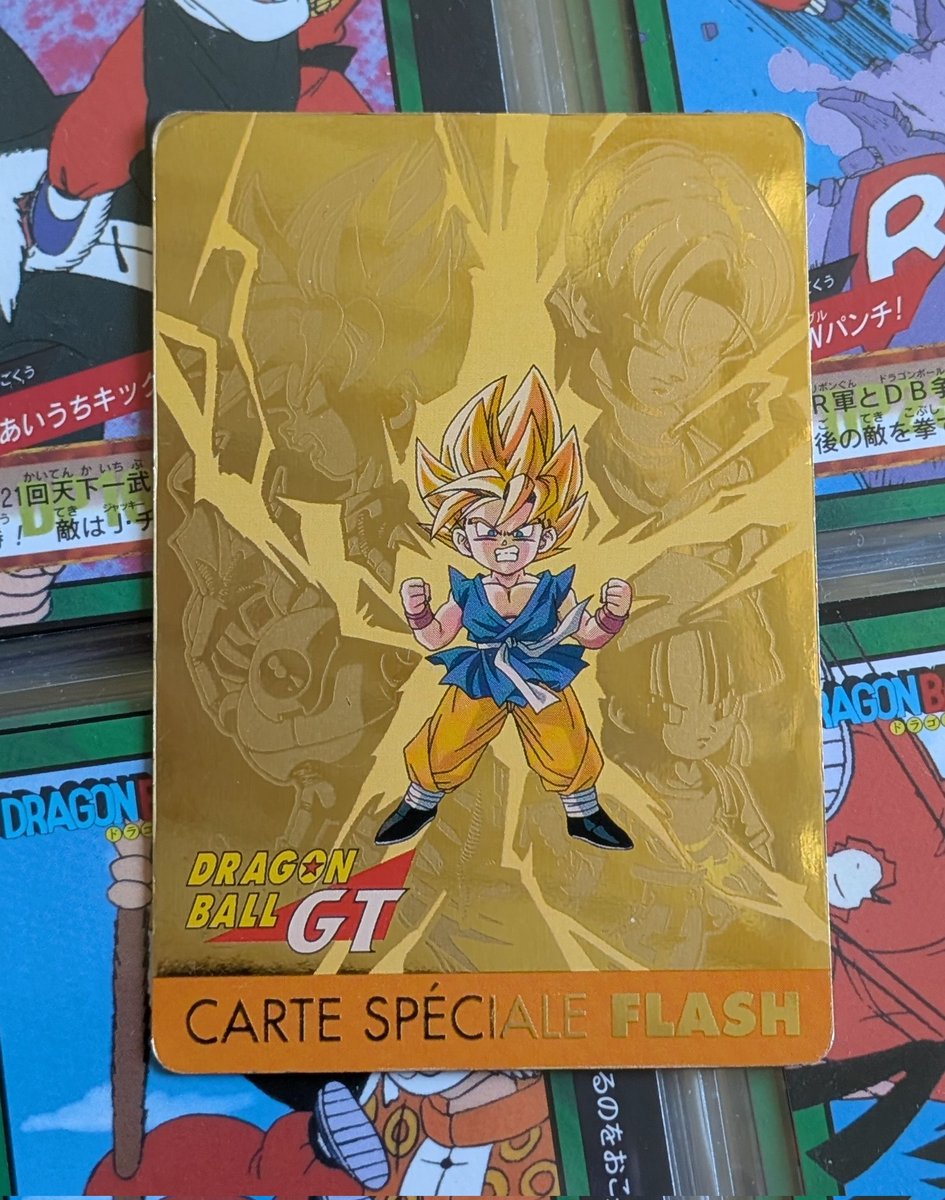 Dbzcollection's tweet photo. Samedi 5.9 #GokuDay 
#DragonBallZ #Dbz #DragonBall
#Songoku #Carddass Fr https://t.co/8m4mwGOImn