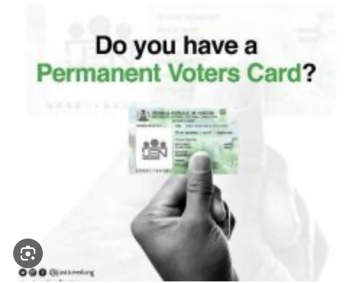 ADE1448ALABI's tweet photo. One of the biggest reasons elections are easily manipulated in Nigeria is not just because of politicians it is because too many good citizens have lost faith and stopped voting. That is exactly what bad leaders want.  

When millions of people stay home on election day, it becomes easier for a small group to influence results through vote buying, intimidation, suppression, and manipulation. Low voter turnout creates room for the wrong people to decide the future of over 200 million Nigerians.  

But imagine a different Nigeria. Imagine 40–50 million Nigerians coming out massively with their PVCs. Imagine polling units filled with citizens determined to protect their votes peacefully and legally. The higher the turnout, the harder it becomes for anybody to manipulate the will of the people.  

Your PVC is more powerful than you think. One vote may seem small, but millions of voices together can change the direction of a nation. Democracy only works when citizens participate.  

Do not let frustration turn into silence. Do not let hopelessness become voter apathy. If you truly want change, then register, collect your PVC, encourage your family and friends, and show up on election day.  

Nigeria belongs to all of us not just politicians.  

#GetYourPVC  
#NoToVoterApathy  
#ProtectYourVote  
#NigeriaDecides  
#Democracy  
#INEC  
#OneManOneVote  
#YouthVotesMatter  
#Nigeria  
#LetThePeopleDecide