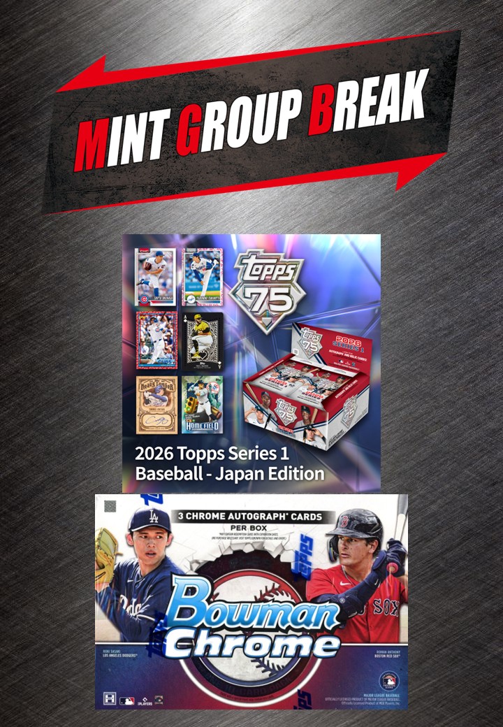 MLB 2026 TOPPS SERIES 1 BASEBALL JAPAN EDITION 1ケース + MLB 2025
