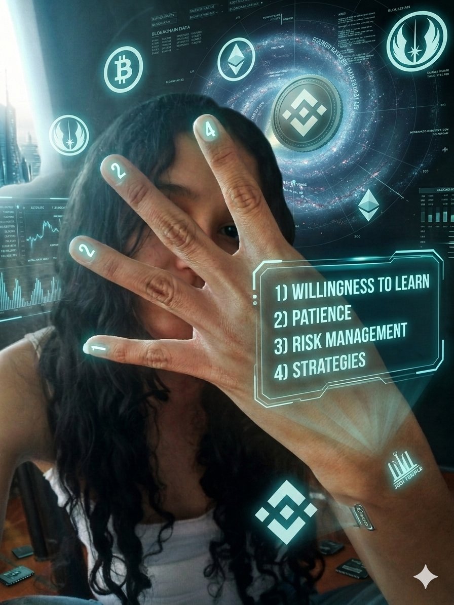 MarinesFC's tweet photo. @BinanceAngels @Spigg1115 @binance @cz_binance May the 4th be with You!
My 4 Crypto Jedi powers that help me navigate the market and fight against the evils. 1) Willingness to learn 2) Patience 3) Risk management 4) Strategies #ForceOf4 https://t.co/bfFaJJB26r
