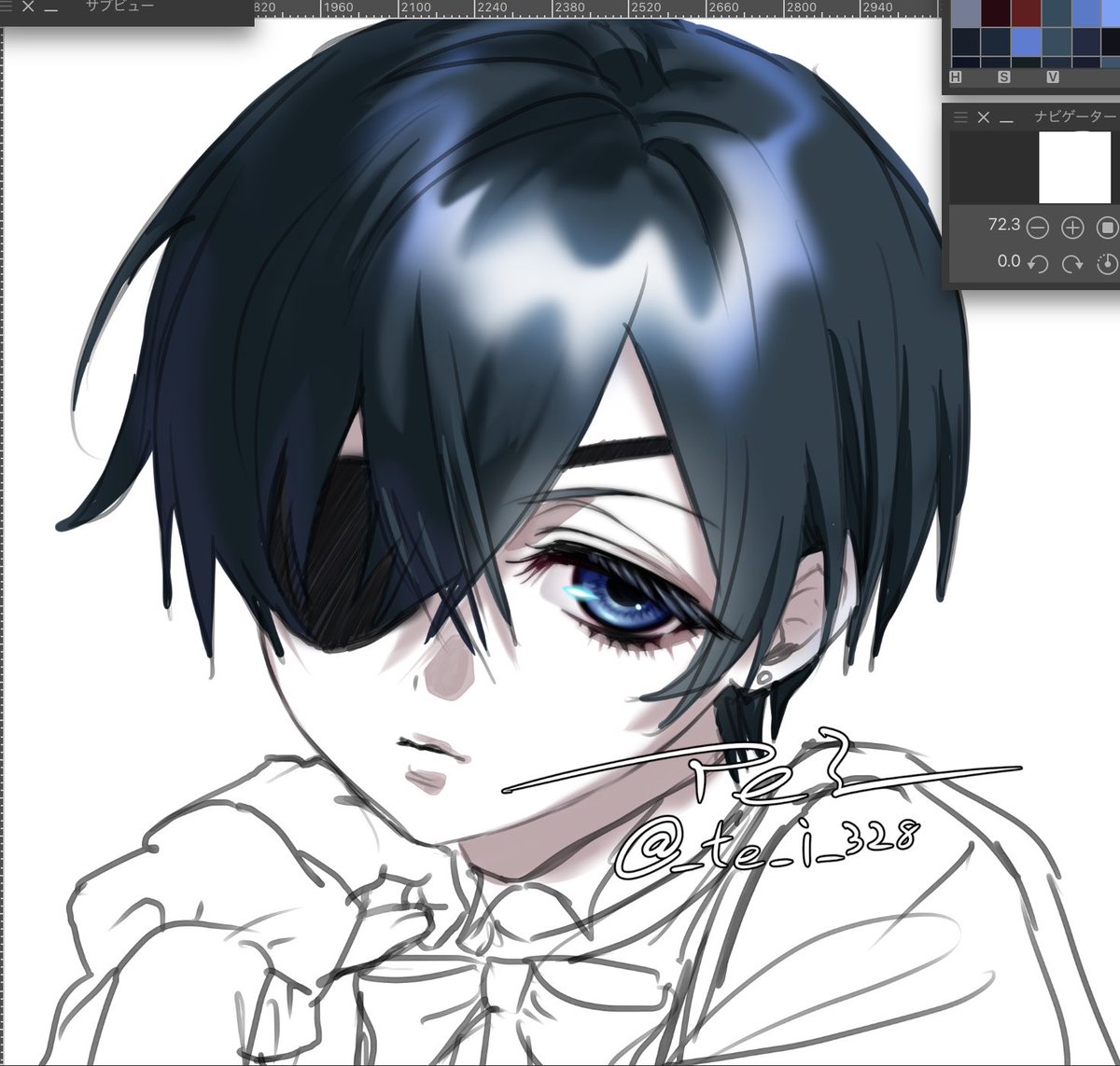 _te_i_328's tweet photo. 他にも坊ちゃんあるんだけど全部顔だけ描いて終わってる😩 https://t.co/x422cJhncx