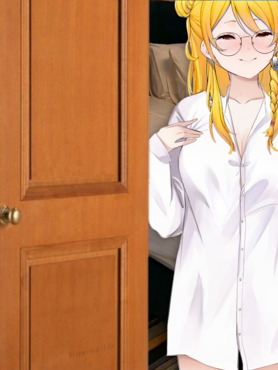 *knock knock*
> ahh sorry mam, wrong room
> 🔨 are you sure about that?
> 🫪

#kaelaugh