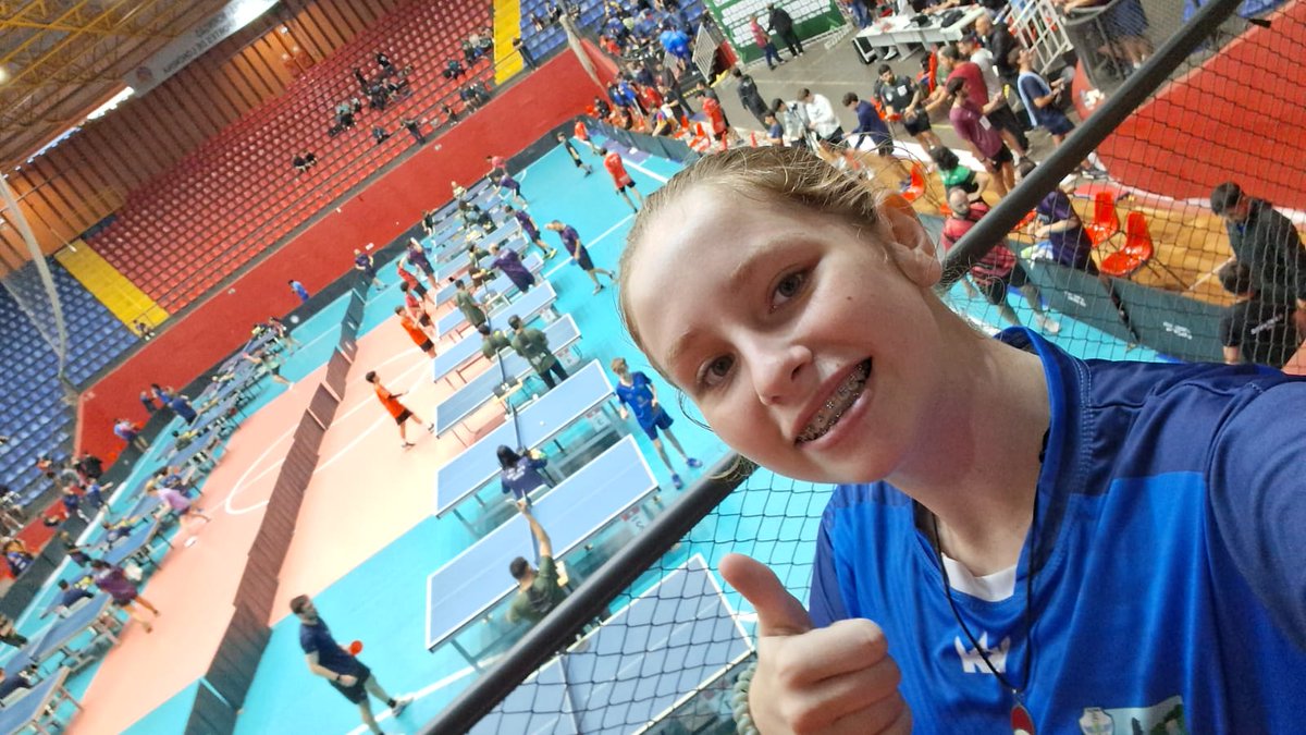 YasminSaddock's tweet photo. Bommmmm diaaaaaa 🇧🇷
Bora para um dia cheio de jogos.
Hoje jogo a categoria sub-17. 
Já ganhei o meu primeiro jogo do dia foi 3 X 0 .
🙏🇧🇷💚🏓

Pix yasminsaddock@outlook.com https://t.co/uVCsczUO2E