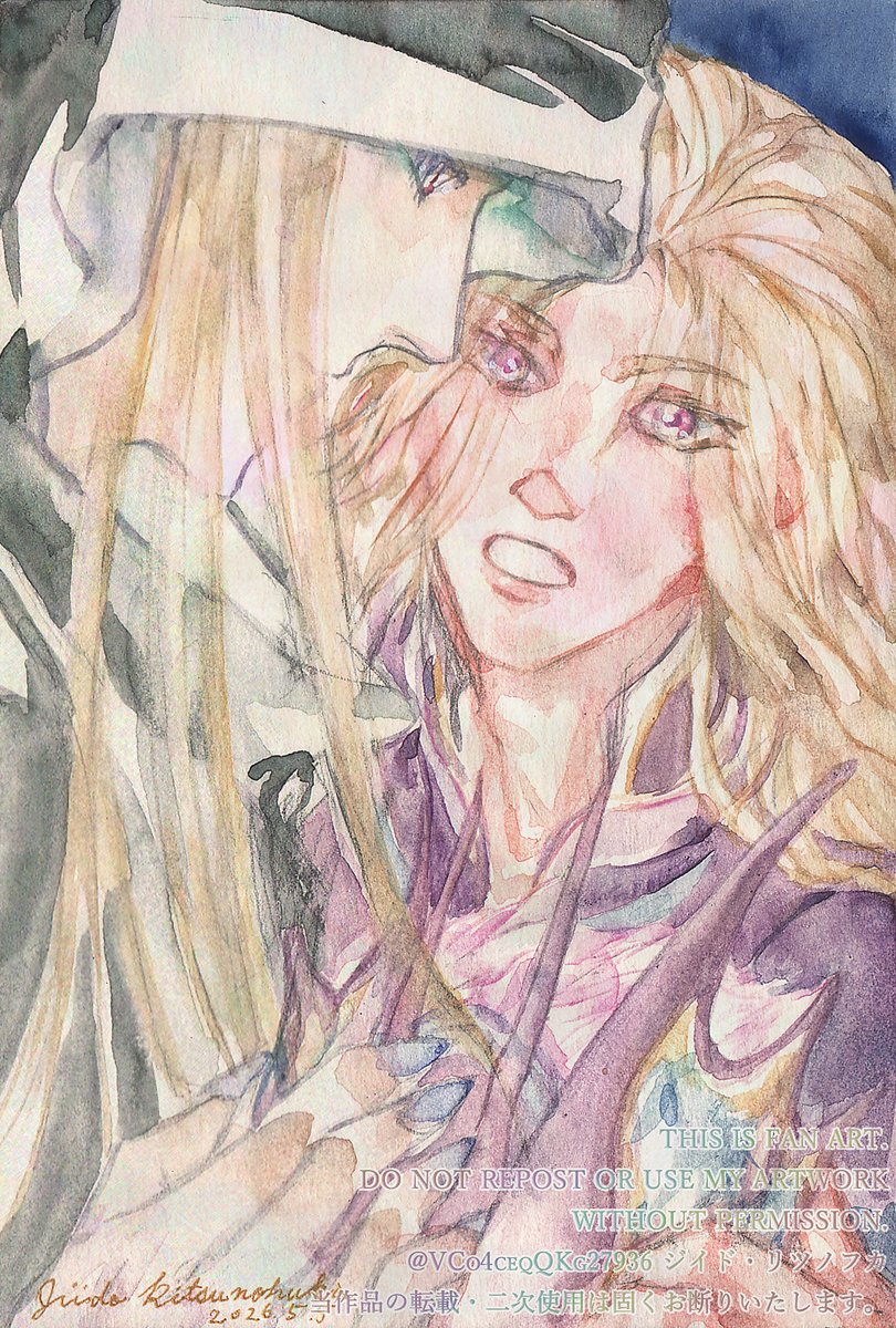 mimatsu134 お三方それぞれ宛でお渡しした、自作イラストです