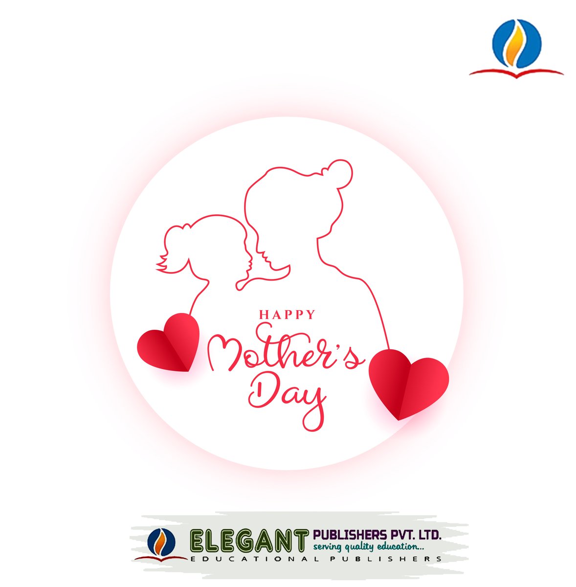 🌸 Happy Mother’s Day 🌸

Elegant Publishers wishes you a very special and blessed Mother’s Day.

#HappyMothersDay #ElegantPublishers #MothersLove