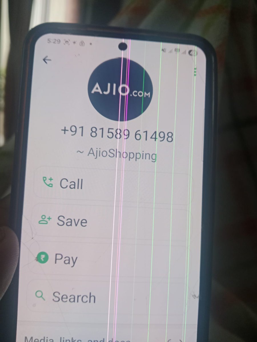 PradeepTiwar90's tweet photo. @AjioCares Dear @AJIOLife,
Why are scammers calling customers with AJIO order/refund details and asking them to install “AJIO Support.apk” apps for fake refunds through UPI?
This is a dangerous cyber fraud network misusing AJIO’s name. customer data is leaking or fraudsters #CyberCrime https://t.co/CHcwHux570